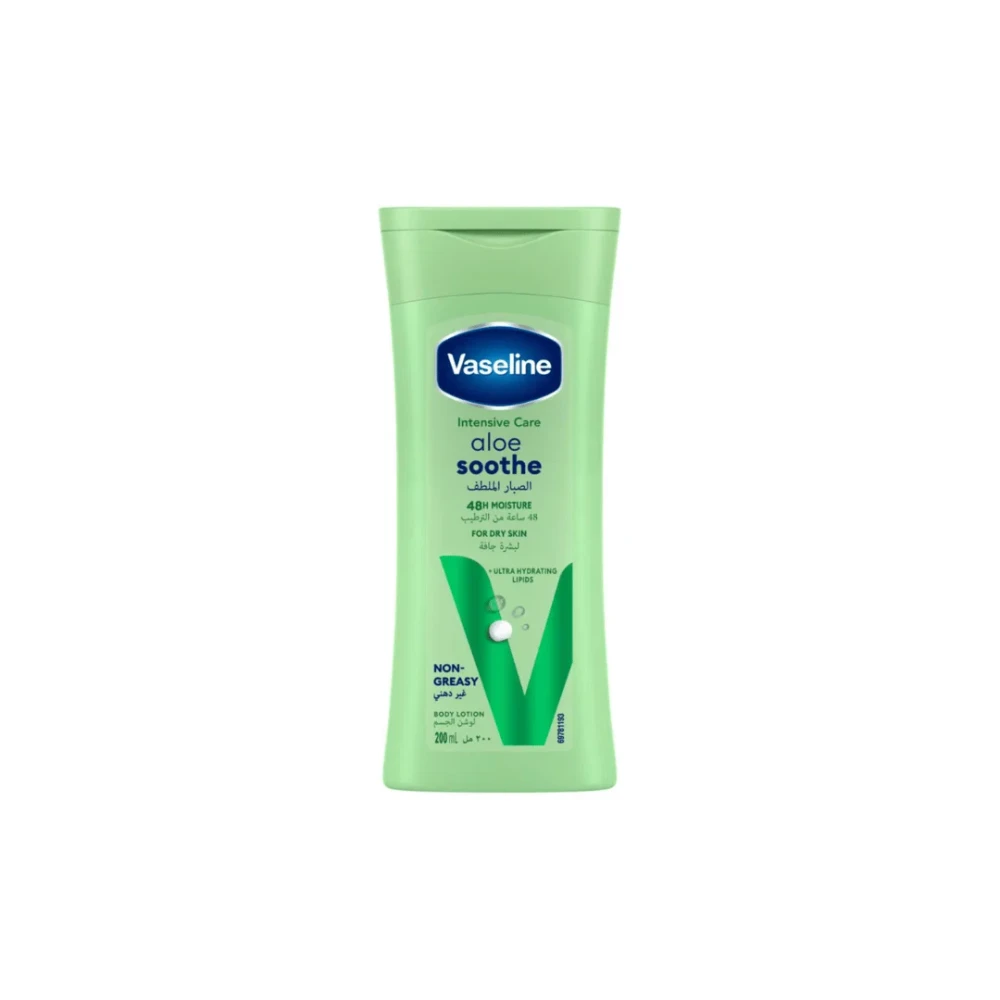 Vaseline Vaseline Intensive Care Aloe Soothe Body Lotion 200ml - Beauty & Personal Care - Lebanon