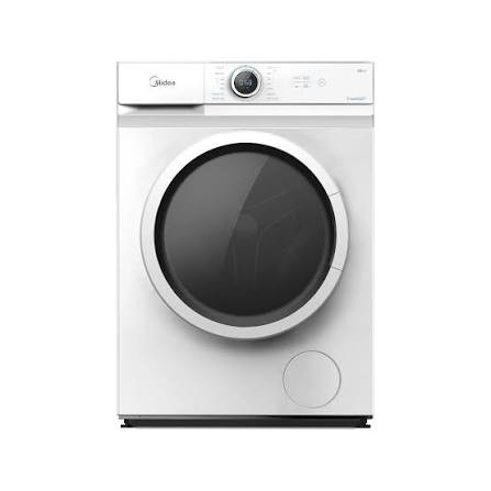 Midea Midea 7kg Front Load Washing Machine 1000RPM Hygiene 90°C Lunar Dial White | MF100W70/W - Home & Kitchen - Lebanon