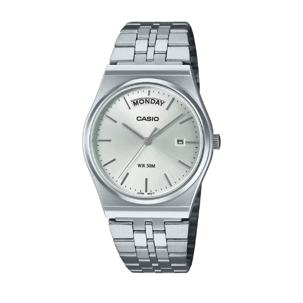 Casio Casio Men 3-Hand Watch - White / Silver | MTP-B146D-7AVDF - Other - Lebanon