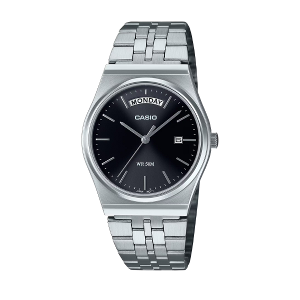 Casio Casio Men 3-Hand Watch - Black / Silver | MTP-B146D-1AVDF - Other - Lebanon