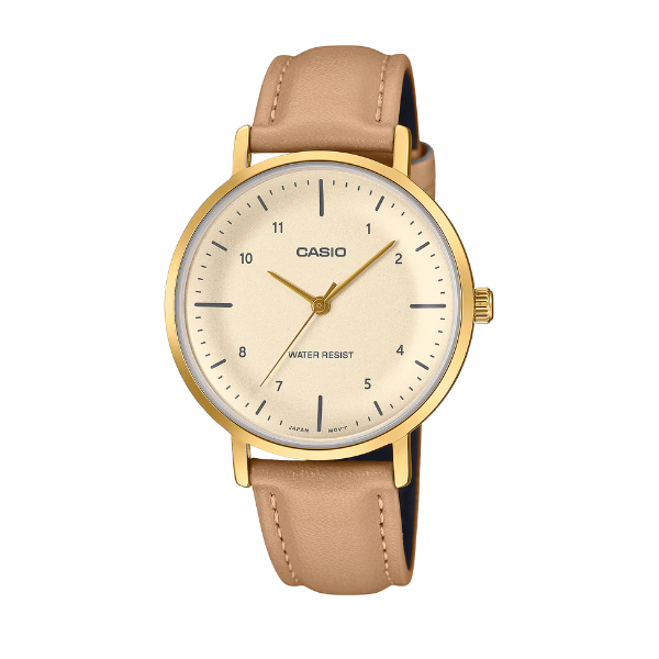 Casio Casio Women 3-Hand Watch - Beige / Gold Plated | LTP-VT03GL-4BDF - Other - Lebanon