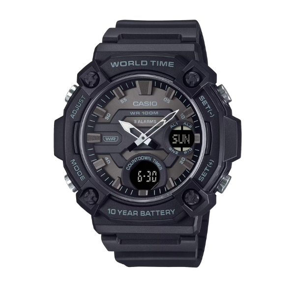 Casio Casio Men Analog-Digital Watch - Black | AEQ-120W-1BVDF - Other - Lebanon