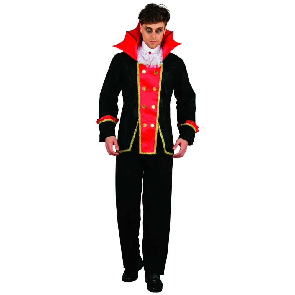 Men’s Red & Black Vampire Costume | 093289 - Toys & Games - Lebanon
