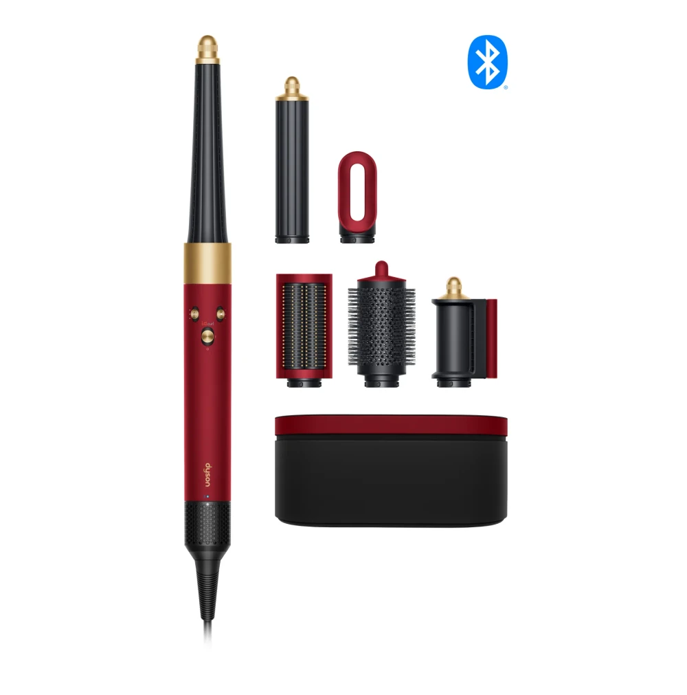 Dyson Dyson Airwrap i.d.™ Multi-Styler and Dryer Curly+Coily Red Velvet/Gold - Beauty & Personal Care - Lebanon