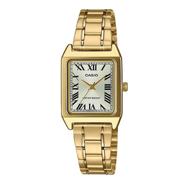 Casio Casio LTP-V007G-9BUDF Analog Watch - Gold Dial - Gold Bracelet | LTP-V007G-9BUDF - Other - Lebanon