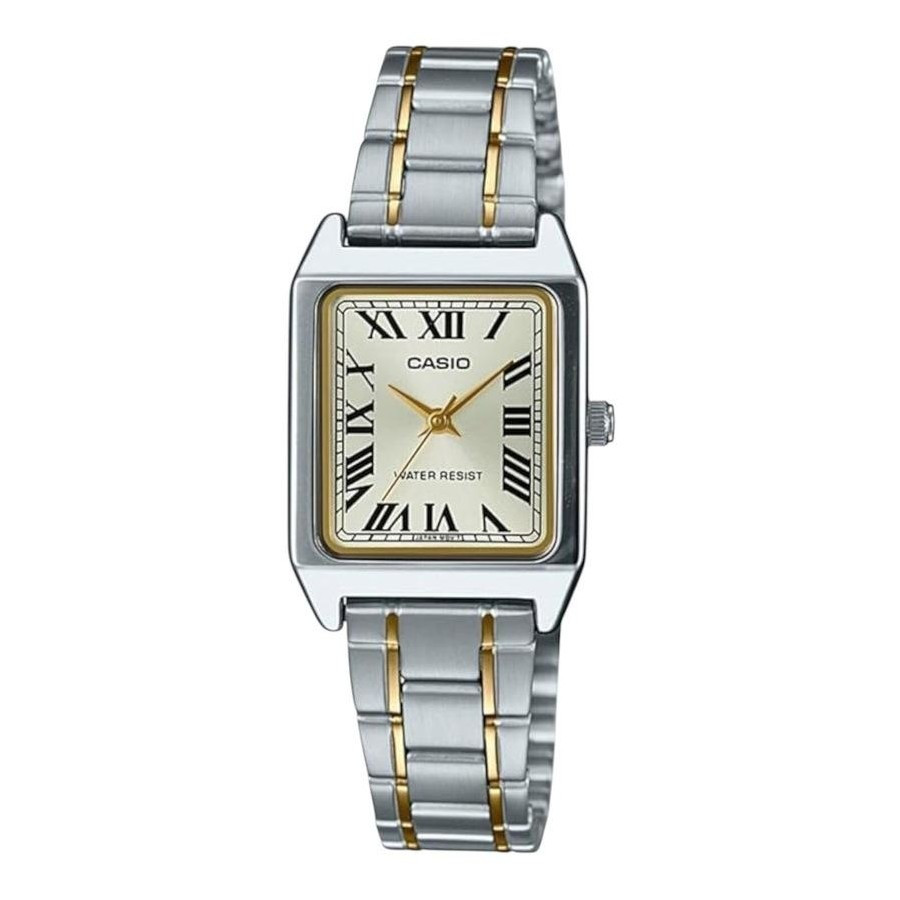 Casio Casio LTP-V007SG-9BUDF Analog Watch - Gold Dial - Two-Tone Bracelet | LTP-V007SG-9BUDF - Other - Lebanon