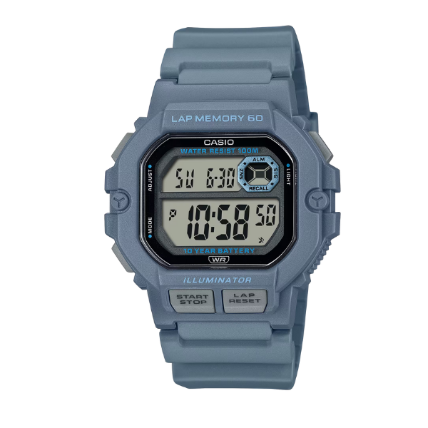 Casio Casio Digital Men Watch - Blue | WS-1400H-2AVDF - Other - Lebanon