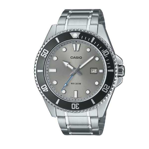 Casio Casio Men 3H Watch - Silver / Grey / Black | MDV-107D-8AVDF - Other - Lebanon