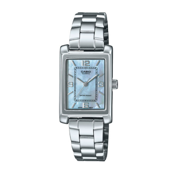 Casio Casio Women 3H Watch - Silver / Blue | LTP-1234DS-2ADF - Other - Lebanon