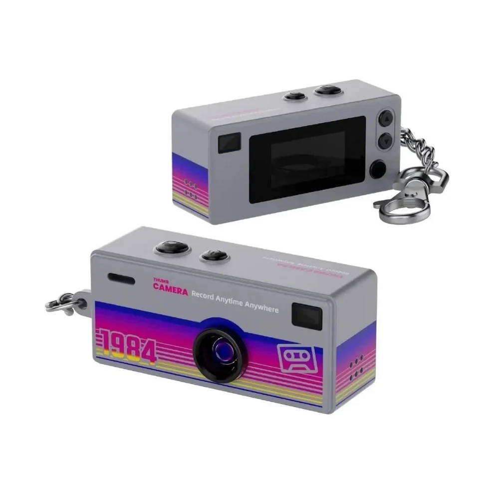 Mini G6 Keychain Camera 1080P Photo & Video Gray - TV, Cameras & Photography - Lebanon