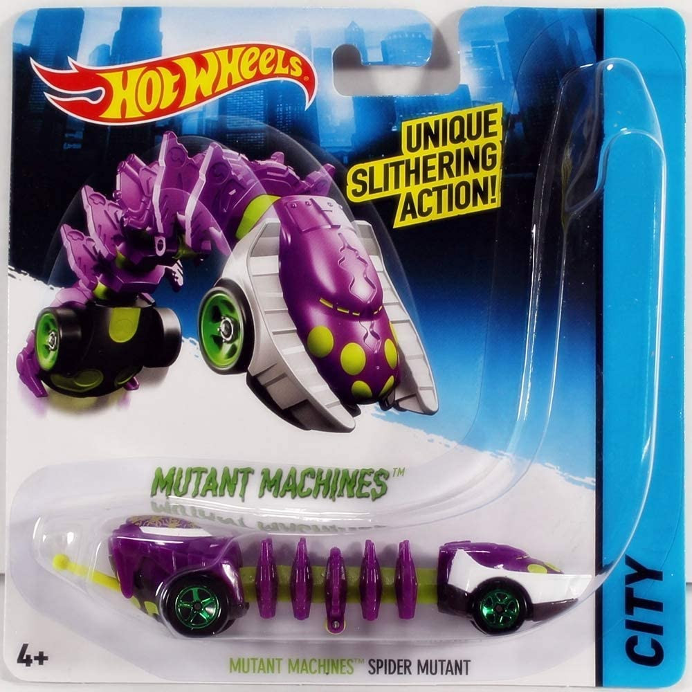 Hot Wheels Hot Wheels HW City Mutant Machines Slider Car - Spider Mutant Purple | AFH-002 - Toys & Games - Lebanon