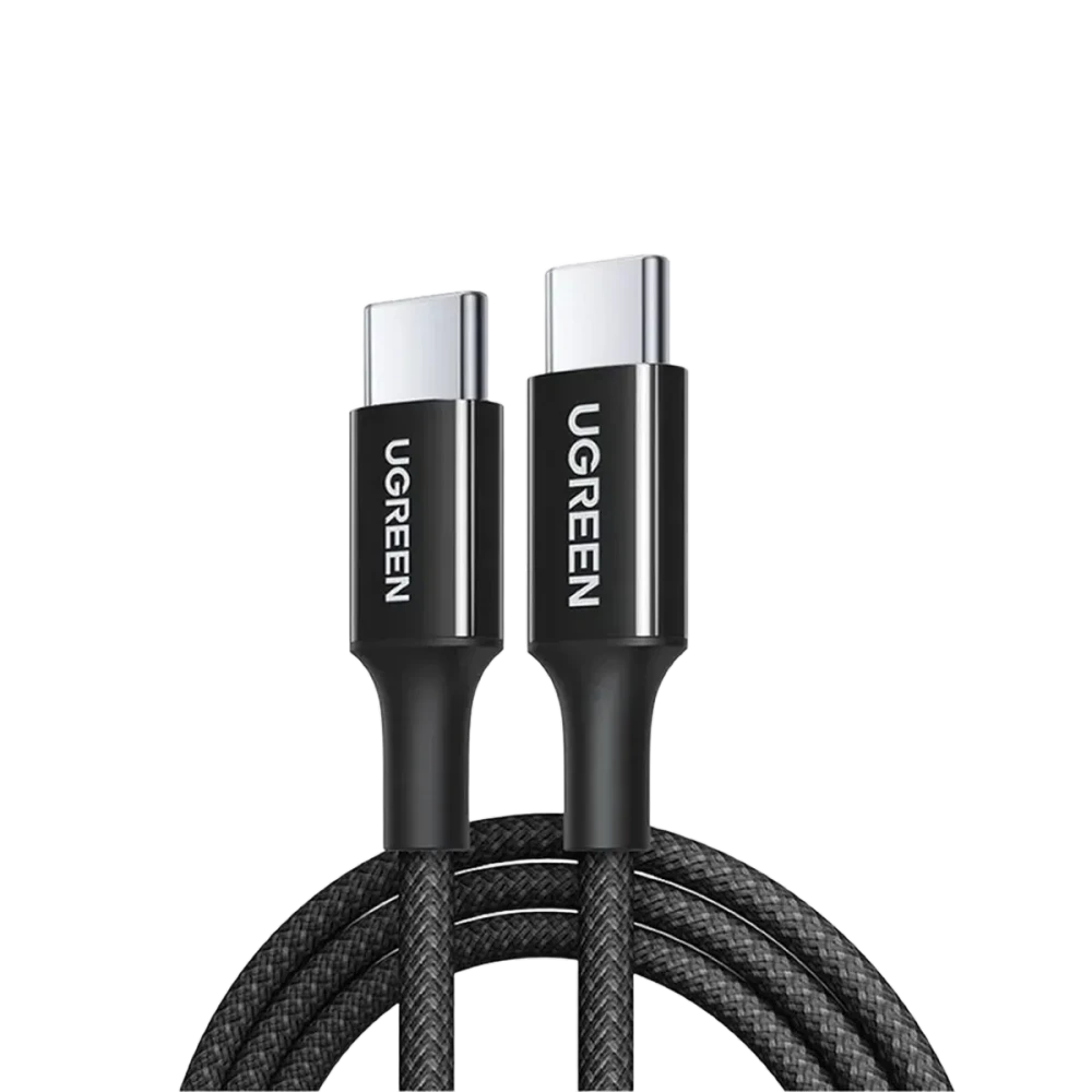 UGREEN UGREEN USB-C to USB-C 60W Braided Cable 2m - Black | 65245 - Computers & Tech - Lebanon