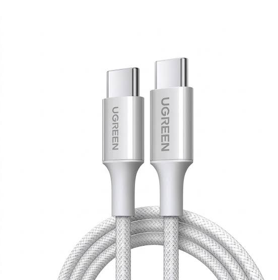 UGREEN UGREEN L501 USB-C to USB-C 60W Braided Cable 1m - Titanium Gray | 35465 - Computers & Tech - Lebanon