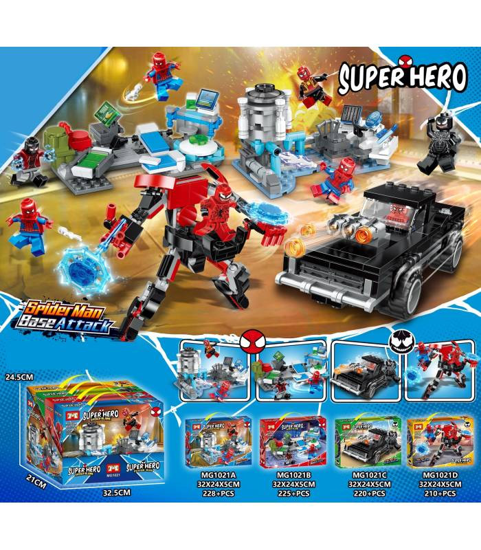 MG Super Hero Building Blocks Assortment | MG1021 - Toys & Games - Lebanon