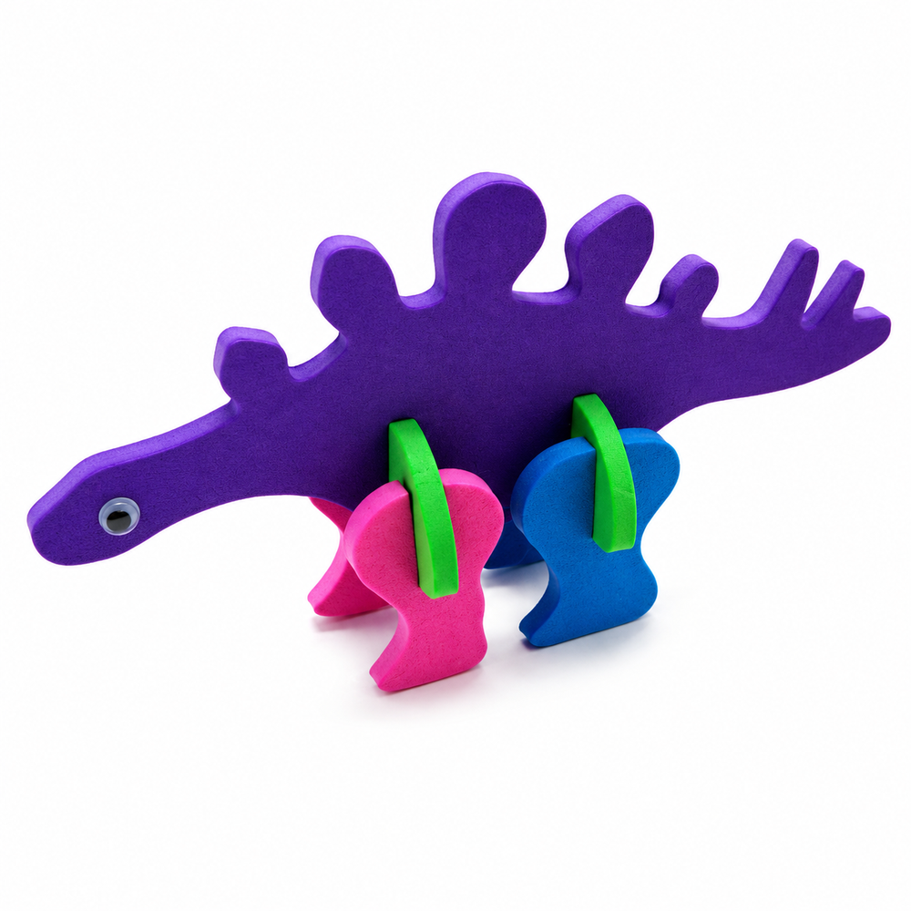 DIY Handicraft Animal Foam Puzzle - Stegosaurus | AL454-8 - Toys & Games - Lebanon