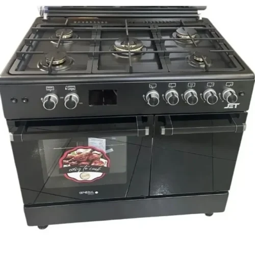 GENERAL GOLD General Gold 5200-BRASS-BL LPG Gas Oven Black | 5200-BRASS-BL - Home & Kitchen - Lebanon
