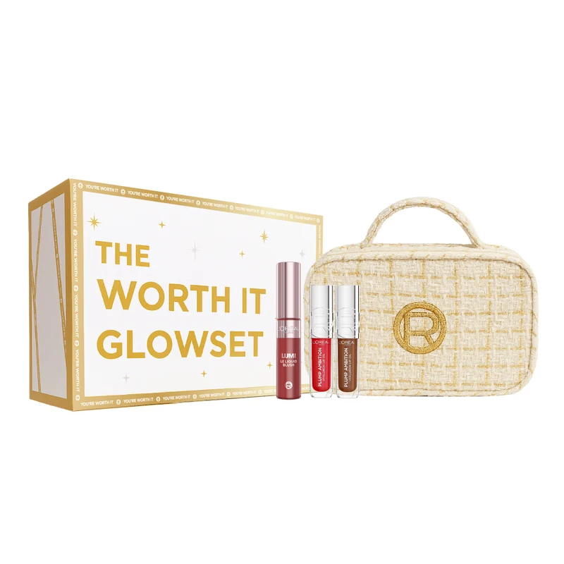 L'Oréal L'Oréal Paris Worth It Glow 2.0 Set - Beauty & Personal Care - Lebanon
