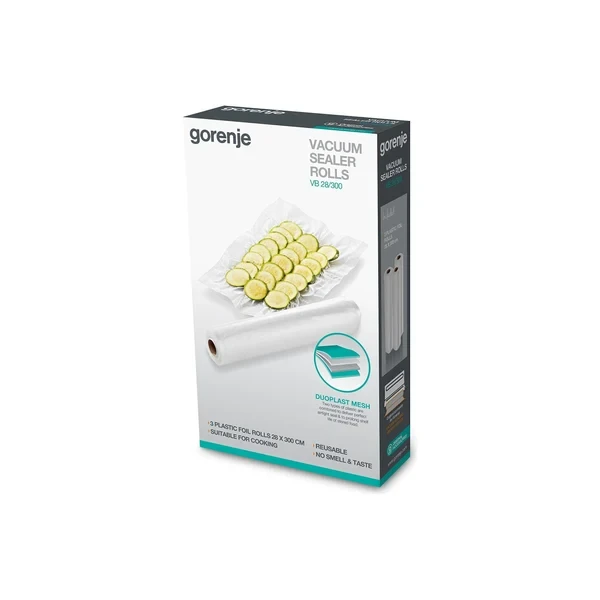 Gorenje Gorenje Vacuum Sealer Bags/Roll 280 × 3000mm - Home & Kitchen - Lebanon