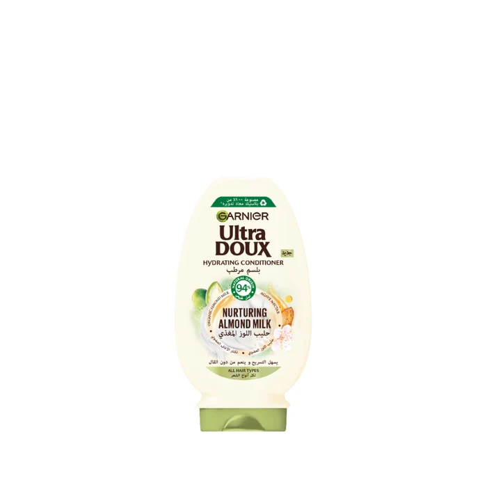Garnier Garnier Ultra Doux Almond Milk & Agave Sap Normal Hair Conditioner 200ml - Home & Kitchen - Lebanon