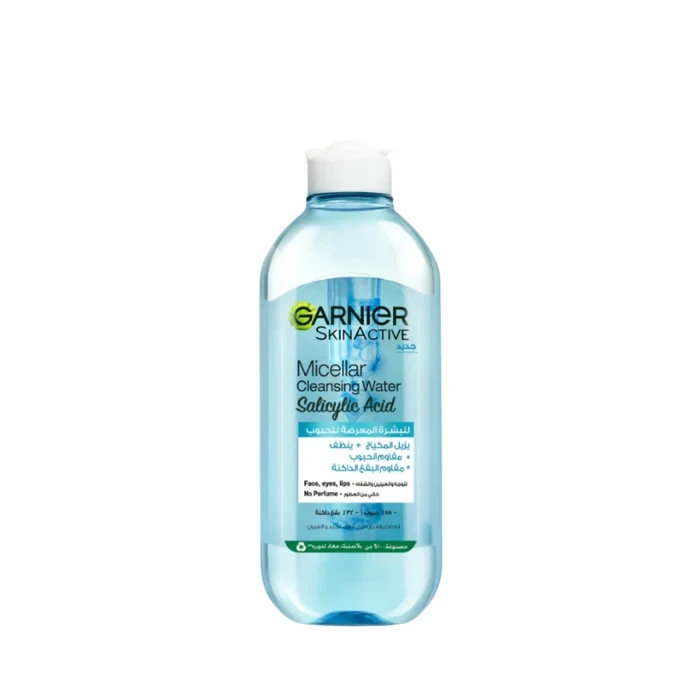 Garnier Garnier Fast Clear Micellar Water with Salicylic Acid for Acne-Prone Skin 400ml - Beauty & Personal Care - Lebanon