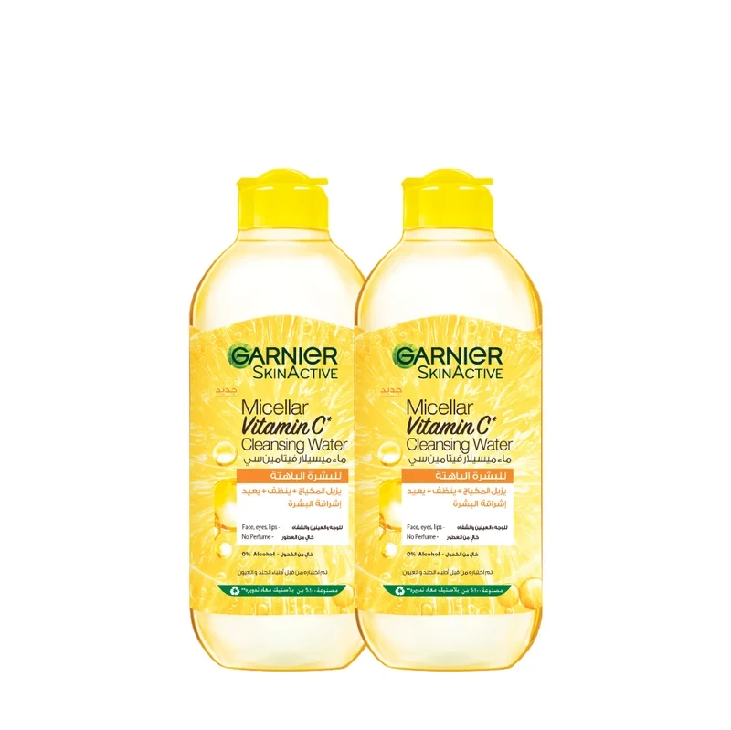 Garnier Garnier Vitamin C Micellar Water Duo Bundle - Beauty & Personal Care - Lebanon