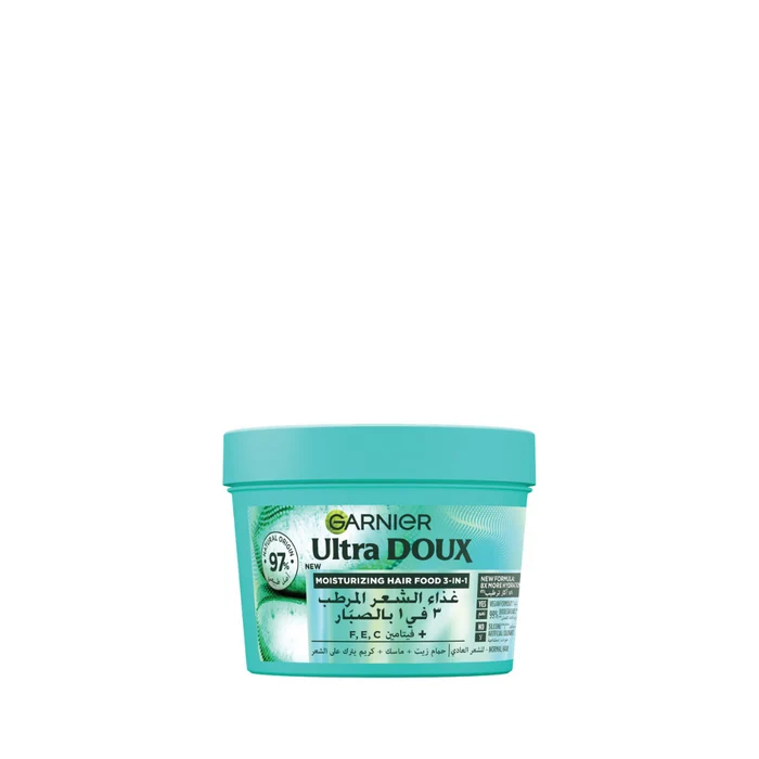 Garnier Garnier Ultra Doux Aloe Vera Vegan Hair Food 3-in-1 Mask for Dehydrated Hair - Beauty & Personal Care - Lebanon