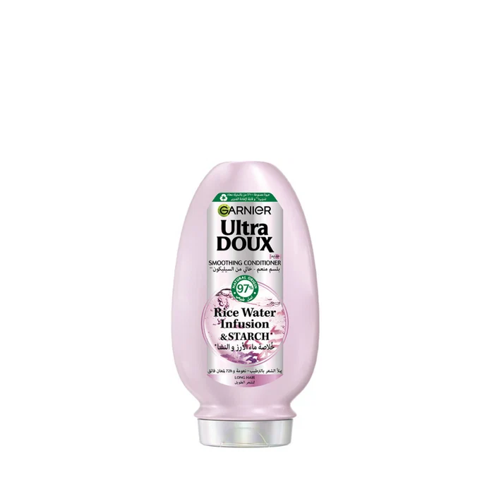 Garnier Garnier Ultra Doux Rice Water Infusion & Starch Conditioner for Long Hair 200ml - Beauty & Personal Care - Lebanon