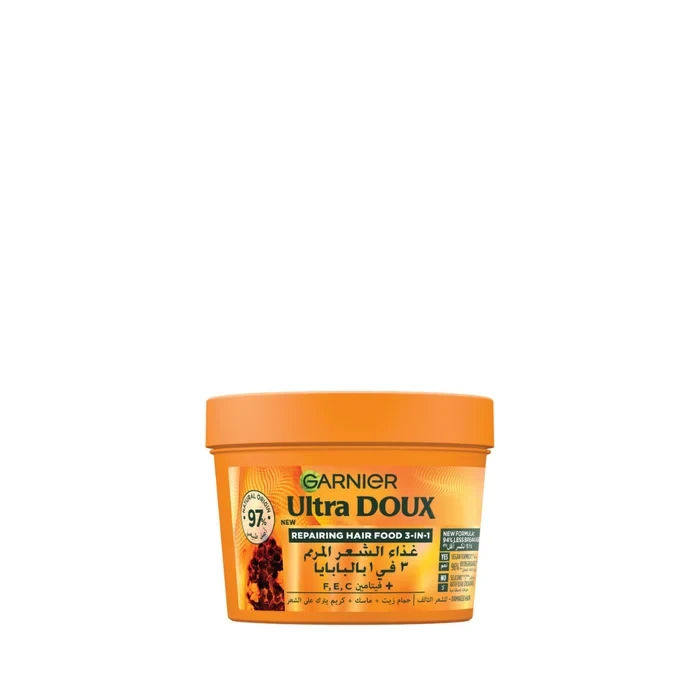 Garnier Garnier Ultra Doux Hair Food Papaya Hair Mask 390ml - Beauty & Personal Care - Lebanon
