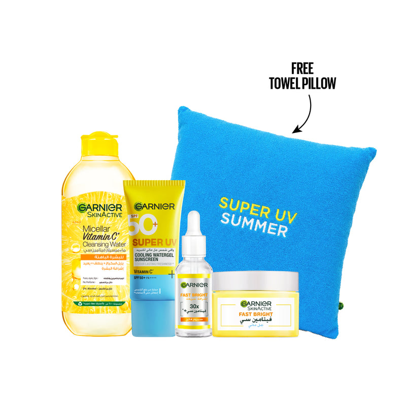 Garnier Garnier Vitamin C Ultimate Brightening & UV Routine Bundle - Beauty & Personal Care - Lebanon