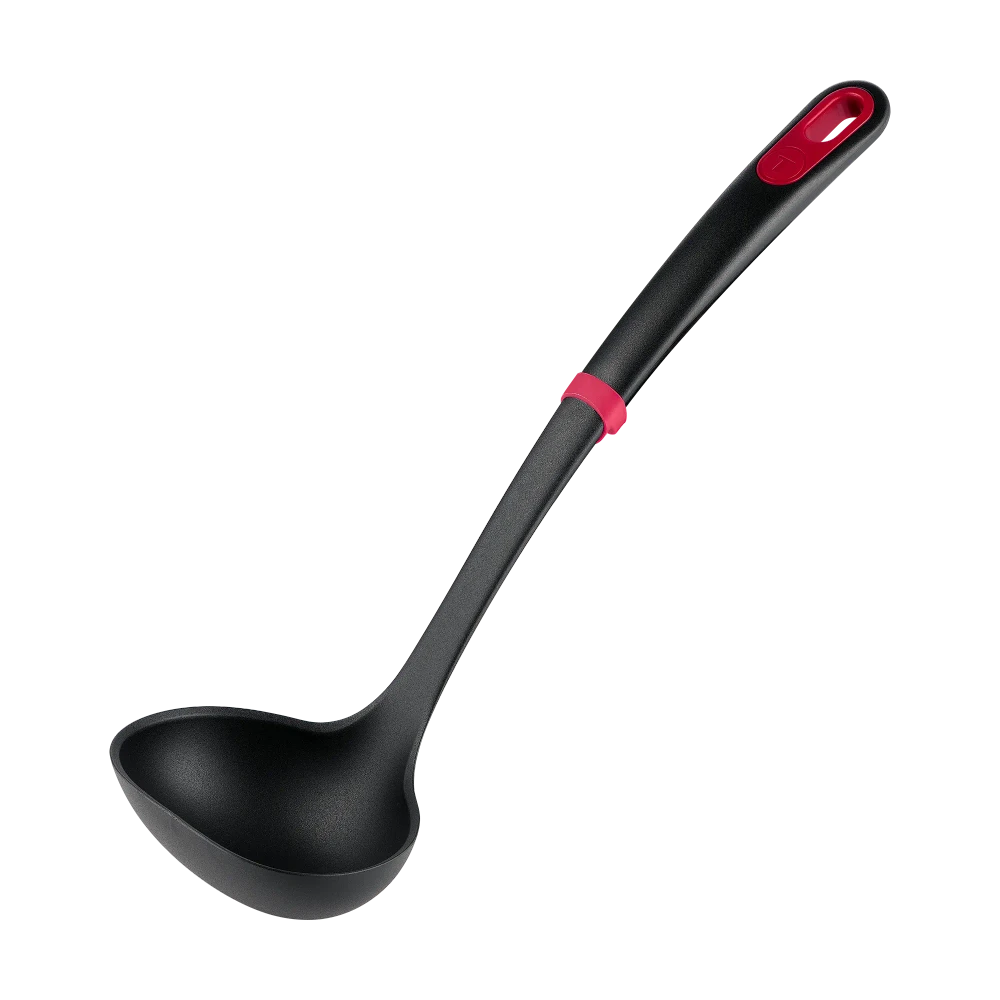 Tefal Tefal Ingenio+ Ladle Kitchen Tool - Black / Red | K1980434 - Home & Kitchen - Lebanon