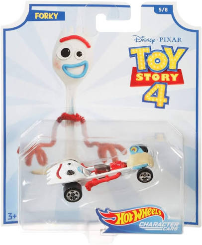 Hot Wheels Toy Story Hot Wheels 4 Character Car Forky - Toys & Games - Lebanon