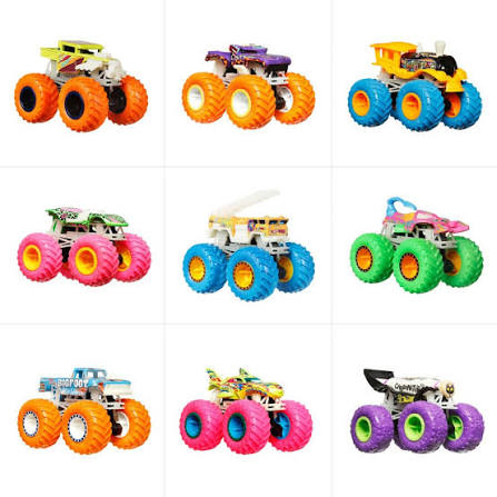 Hot Wheels Hot Wheels Monster Trucks Glow in the Dark 1:64 Scale Die-Cast Toy Truck - Toys & Games - Lebanon