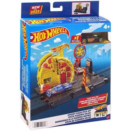 Hot Wheels Hot Wheels City Speedy Pizza Pick-Up Play Set - Toys & Games - Lebanon