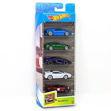 Hot Wheels Hot Wheels 5-Car Pack HW Exotics - Toys & Games - Lebanon