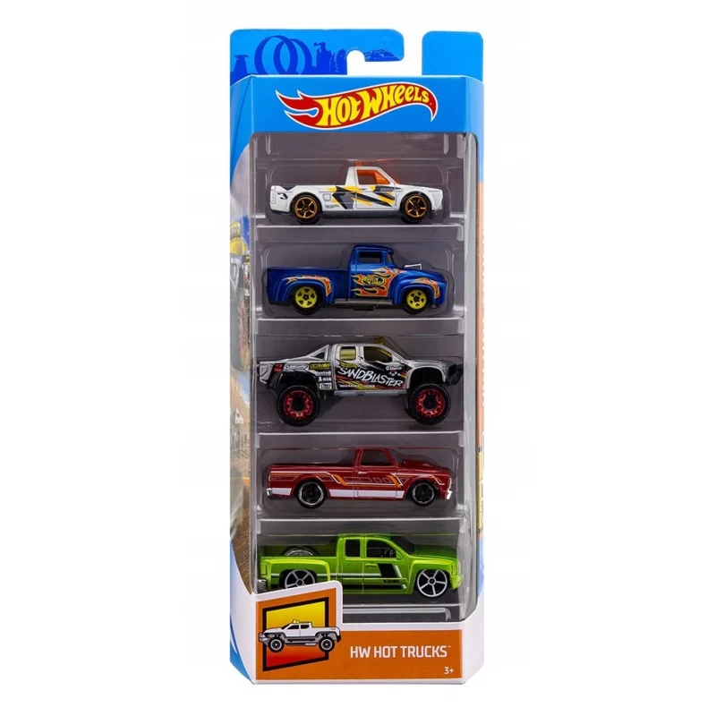 Hot Wheels Hot Wheels 5-Car Pack HW Hot Trucks - Toys & Games - Lebanon