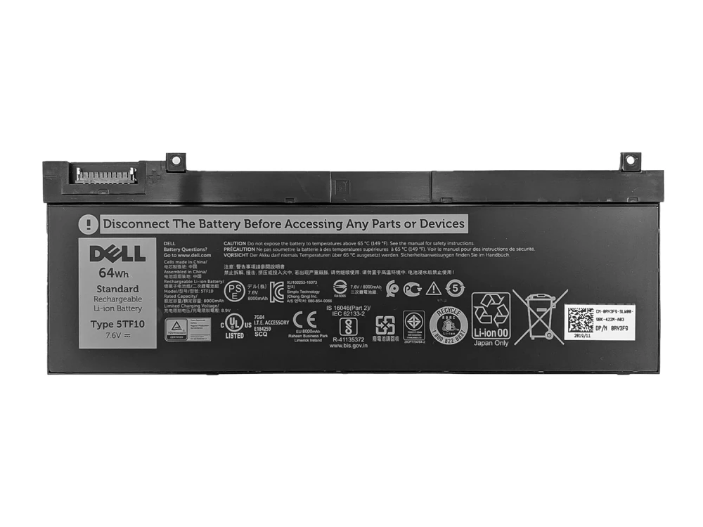 Dell Compatible Dell 5TF10 NG 64Wh Grade A+ Laptop Battery | 5TF10 - Computers & Tech - Lebanon
