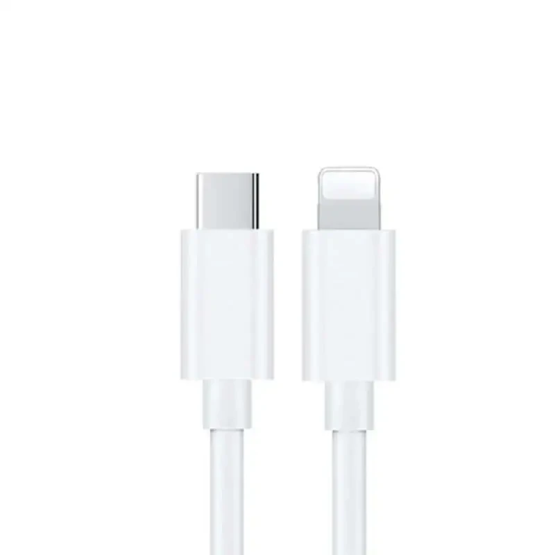 2.4A USB-C to Lightning Fast Charging Cable – White | CL-229L - Phones & Wearables - Lebanon