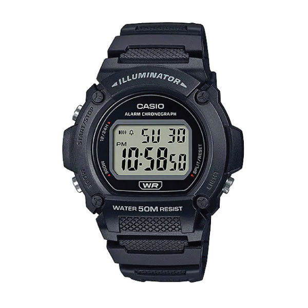 Casio Casio W-219H-1AVDF Digital Watch – Black | W-219H-1AVDF - Other - Lebanon