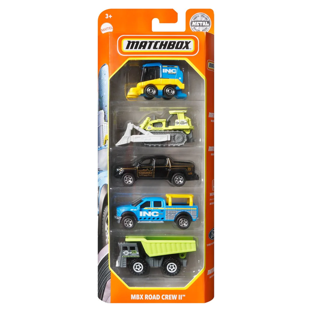 MatchBox Matchbox 5-Pack MBX Road Crew - Toys & Games - Lebanon