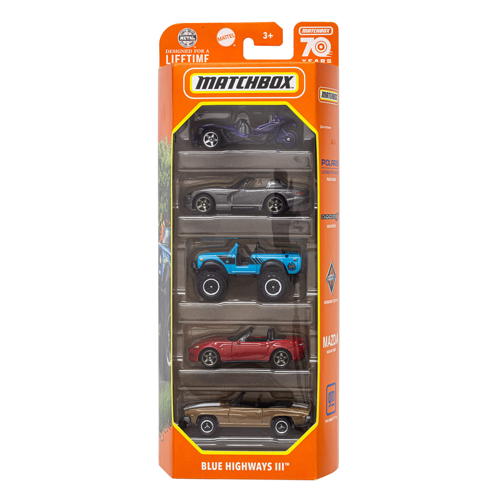 MatchBox Matchbox 5-Pack Blue Highways - Toys & Games - Lebanon