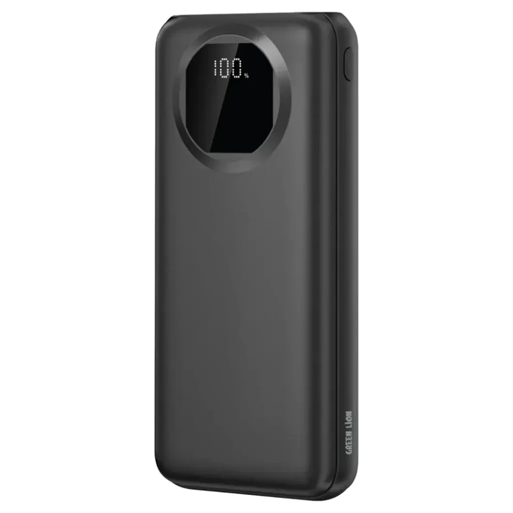 Green Lion Green Lion Nairo 20000mAh 20W PD Power Bank – Black | GNNAR20PBPDBK - Phones & Wearables - Lebanon
