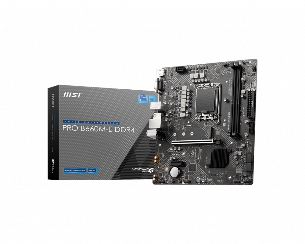 MSI MSI PRO B660M-E DDR4 Motherboard M-ATX - Computers & Tech - Lebanon