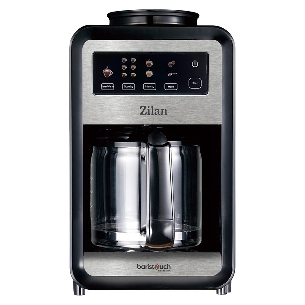 Zilan BarisTouch Drip Coffee Maker with Grinder 640W 850ml - 6 Cups | ZLN9001