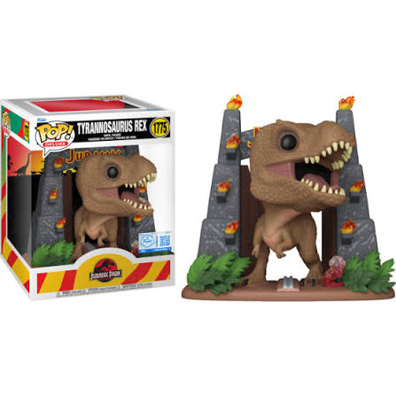Funko Funko POP Deluxe Jurassic Park Tyrannosaurus Rex Exclusive - Toys & Games - Lebanon