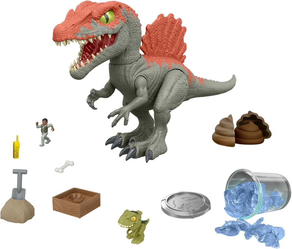 Jurassic World Cage Breakout Spinosaurus Dinosaur 32cm - Toys & Games - Lebanon