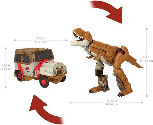 Jurassic World Fierce Changers 2-in-1 T-Rex to Truck - Toys & Games - Lebanon