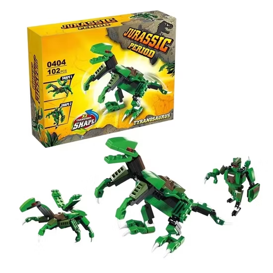 Jurassic Period 3-in-1 Dinosaur Building Blocks Set - Toys & Games - Lebanon