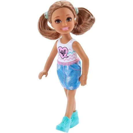 Barbie Barbie Club Chelsea Doll with Auburn Hair & Sloth Outfit | GHV66 - Toys & Games - Lebanon