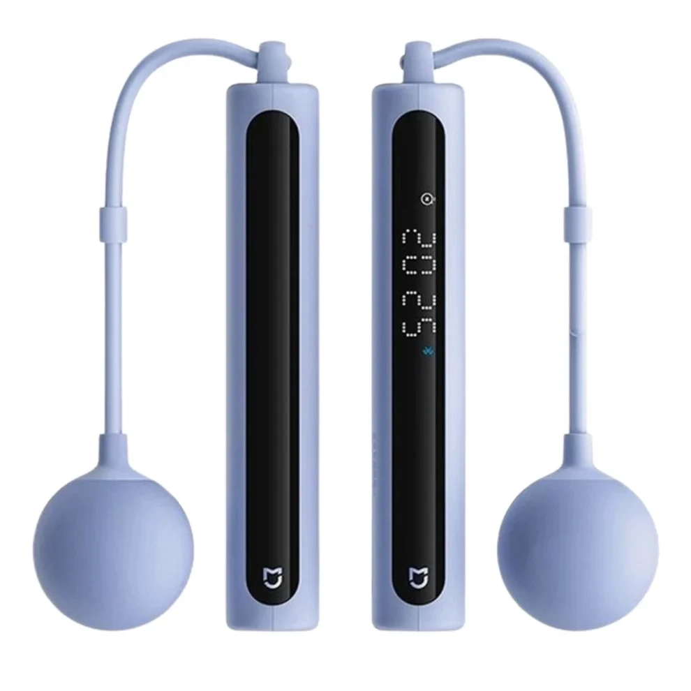 Xiaomi Xiaomi Smart Jump Rope with Bluetooth Fitness Counter – Light Blue - Sports & Outdoors - Lebanon