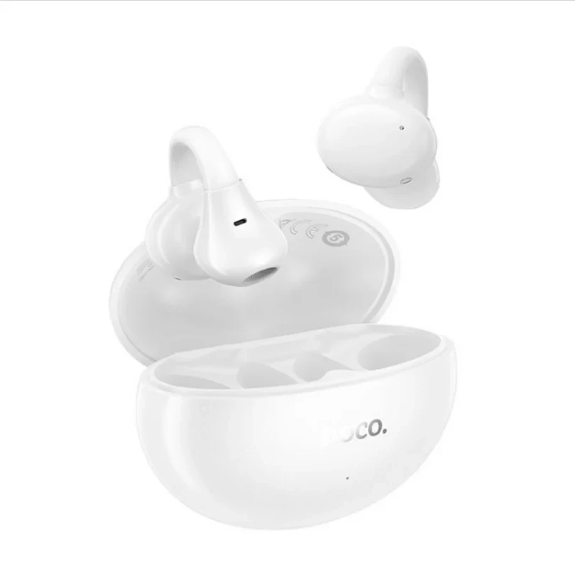 Hoco Hoco EA8 Open-Ear True Wireless Clip-On Earbuds – White | EA8 - Computers & Tech - Lebanon